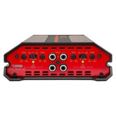 DS18 SXE-3000.4D Car Amplifier Full-Range Class D 4-Channel – New Design – Red
