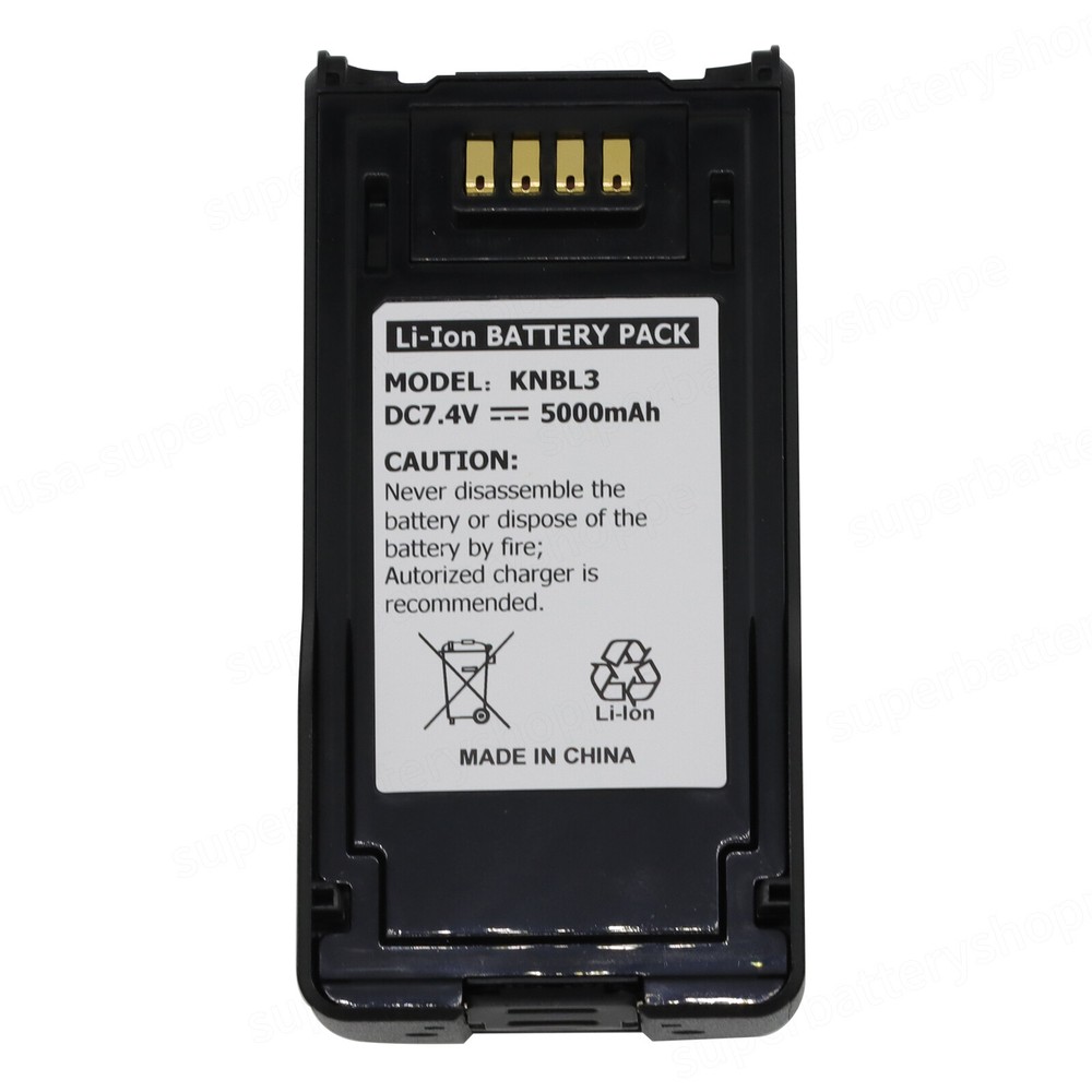 5000mAh Battery KNB-L1M KNB-L2M KNB-L3M For Kenwood BPKNBL2LI KNB-L2Li-PW KNB-N4