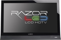 VIZIO Razor LED 26″ LCD TV / Monitor E261VA HDMI, VGA, RGB Component w/ Remote