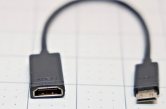 Mini HDMI Male to HDMI Female Adapter Converter Cable |pa4