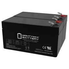 Mighty Max 2 Pack – Replacement Battery for Power Patrol SLA1005 12V 1.3Ah