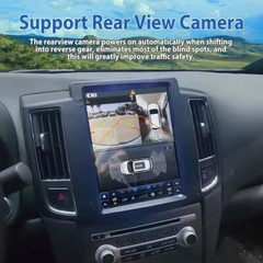 10.4” Car Stereo Radio Android Navigation 8+128GB For Nissan MAXIMA 2008-2014