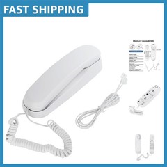 OF-990 Slimline Corded Telephone – Wall-Mountable for Home & Office Use