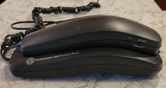 Southwestern Bell Freedom Phone Wall Mountable Desk Telephone Black FM4000 Works