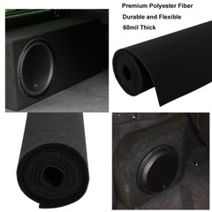 Car Subwoofer Box Carpet Video Bass Shelf Cover Auto Audio Trunk Liner Wrap Lot