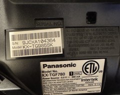 Panasonic KX-TGF780 Cordless Phone Digital Answering Machine HD Bluetooth