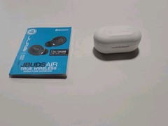 JLab JBuds Air Wireless Signature Bluetooth Earbuds + Charging Case, White