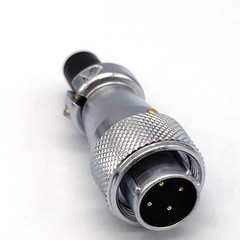 1/2/4Pc WS16 4Pin Panel Mount Electrical Wire Connector,Aviation Plug and Socket