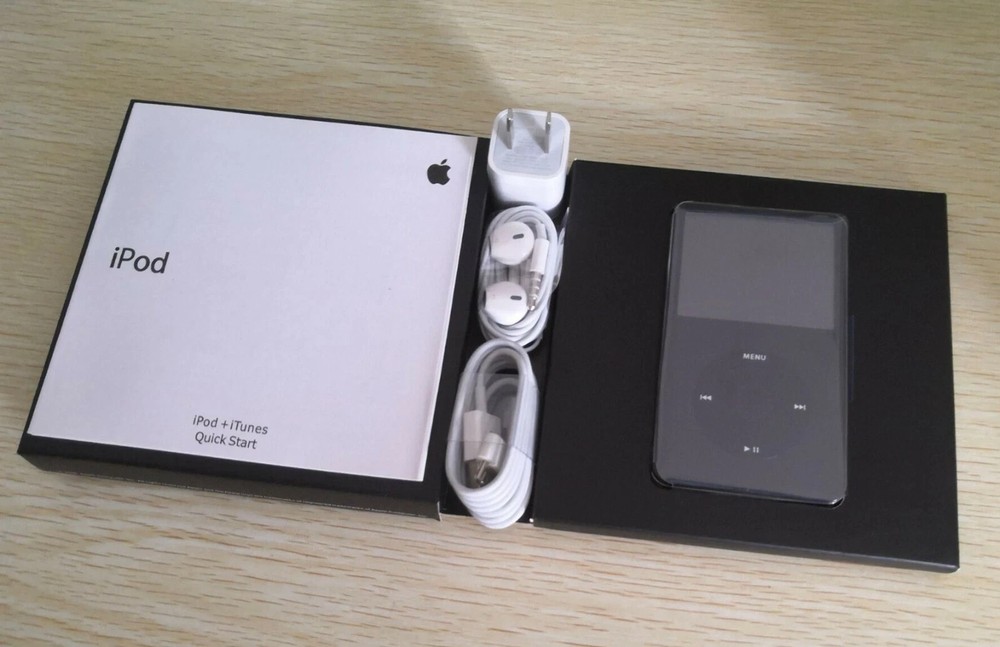 🔥NEW Apple iPod video 5th 5.5th Gen 80GB128GB256GBModded NEW Battery🔋🔋