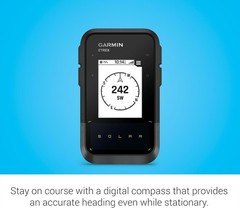 Garmin eTrex Solar Outdoor Handheld GPS With Solar Charging 010-02782-00