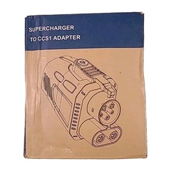 DD005 Black 500A 1000 Volts Supercharger To CCS1 Adapter IP65
