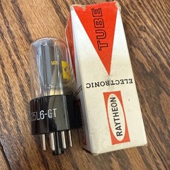 25L6GT RAYTHEON VINTAGE TUBE NOS Made In Japan T25