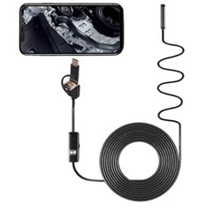 USB Endoscope 6LED Waterproof Snake Inspection Camera For Mac OS Android Windows