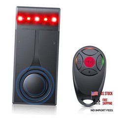 Car Security Alarm with Wireless Remote, 108dB Loud Siren, 3-Level