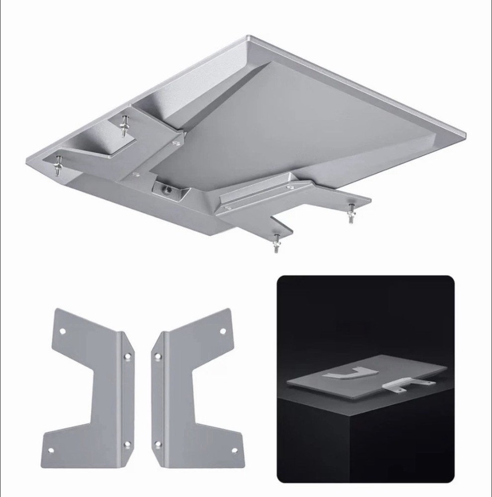 XLTTYWL Starlink Mini Flat Mount for RV Roof Wood Metal Plastic Vehicle Rails