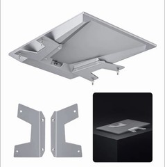 XLTTYWL Starlink Mini Flat Mount for RV Roof Wood Metal Plastic Vehicle Rails