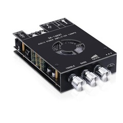 Audio Amplifier Board, ZK-1602T Bluetooth 5.0 Power Amp for Home Speakers 2.0…
