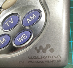 VTG Sony WM-FX281 Walkman Radio Cassette Player FM AM New Belt ONLY Radio Works