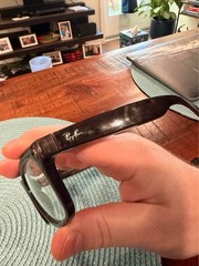 Ray-Ban Unisex Adults Brown Full Rim Plastic Eyeglass Frames