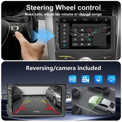 Wireleess Carplay For Toyota Corolla 2009-2013 Car Stereo Radio GPS Navi +Camera