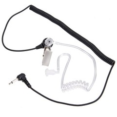 3.5mm Air Acoustic Sound Tube Headphones Listening Earpiece Rugged Design