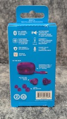 JLab Go Pop ANC True Wireless Bluetooth Earbuds Transparent/Clear Purple 🔥New🔥