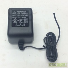 NEW AC Adapter 12VDC 800mA Bare Wire *Ships Same Day*