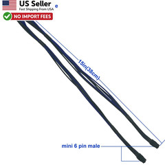 COMeap Dual Mini 6 Pin to 8 Pin PCIe Power Cable Mac Pro FROM USA