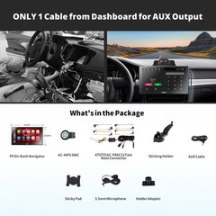 ATOTO 9In Android Portable Car Stereo DriveChat AI Wireless Carplay GPS Tracker