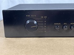 QED T260 THREE WAVEBAND STEREO FM TUNER WITH BOX Audiophile VTG