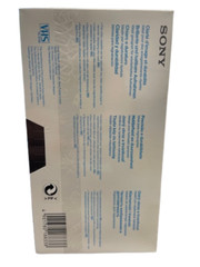 (10 Pack)NEW Sony VHS Cassettes E-180CDG Clarity & Durability 180 3 Hours
