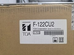 TOA F-122CU2 12″ Ceiling Speaker System Pair Commercial Audio NEW