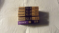 4 Maxell XLII High Bias Cassette Tape 100 Minutes Sealed New