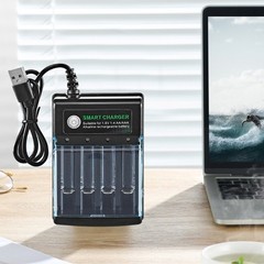 Charger for AA AAA 3000mAh Rechargeable Alkaline Batteries 1.5V Smart Charger US