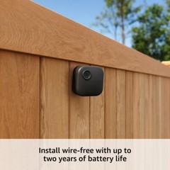 Blink Outdoor 4th Gen Add-on Camera WiFi Security HD Cam – requires sync module
