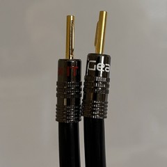 Nakamichi 2 Qty. 10 ft. & Gear it 3 ft. 24 K Gold Plated Banana Plugs OFC Cable