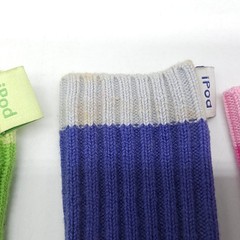 Apple iPod Socks 5 Pack Set M9720G/A Vintage Apple Accessory 2004 NO GRAY SOCK