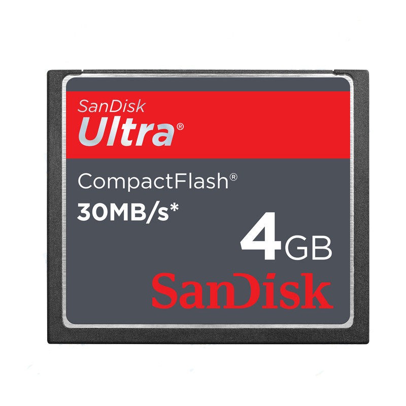 SanDisk Ultra 4GB CF Card 30MB/s 200x For Canon DSLR CNC Machine Memory Card