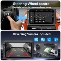 7″ Car Radio Apple CarPlay Android Auto GPS Stereo For Toyota 4Runner 2003-2009
