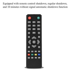 RF to All Standard Converter Analog TV Receiver Adapter Remote Control