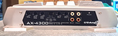 DEMO OLD SCHOOL US AMPS U.S. AMPS U.S.A AMPS AX-4300 4 CHANNEL 360 WATT AMP