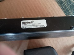 XANTECH AV61 6-Way A/V Audio Video Distribution Amplifier with charger