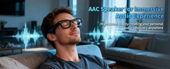 AI Bluetooth Smart Glasses with Interchangeable Lenses HD Camera for iOS Android