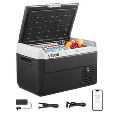 VEVOR 12 Volt Car Refrigerator Portable Freezer 42.3QT Electric Cooler Camping