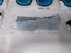 Lot of 15x Brand New Real D 3D Glasses ADULT Size PN: 0030109-001 ***