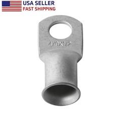 Tinned Copper Ends Lugs 4/0AWG Cable Wire Connectors 1/2″ Ring Battery Terminals