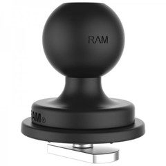 RAM Mount 1 inch Plastic Ball Track Base with T-Bolt Attachment RAP-B-354U-TRA1