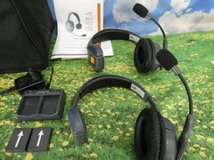 EARTEC UL2S Ultralite HD 2-Person Full Duplex Wireless Intercom Headset W/Case