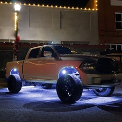 4 Pods Blue LED Rock Light Lights Fit Jeep Off Road Truck Car ATV Under Body