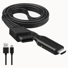 Wii to HDMI Adapter Converter Cable Full HD 1080P Plug &Play for Television PC